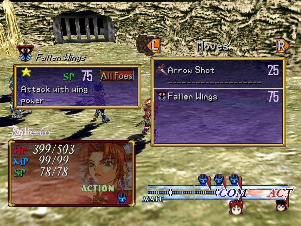 Grandia II screenshot 5 for Playstation 2